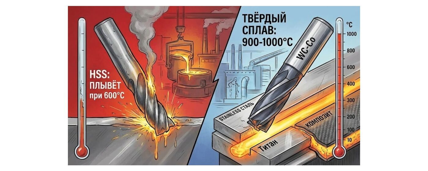 Твердосплавный осевой инструмент: в чем его ключевые преимущества перед альтернативами?