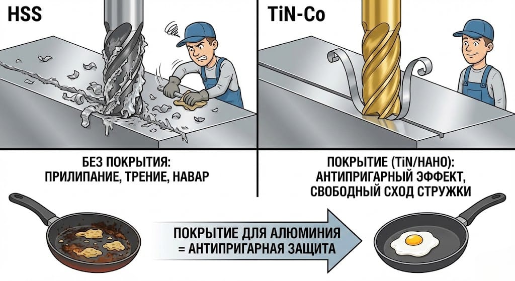 Сравнение твердосплавного и HSS инструмента