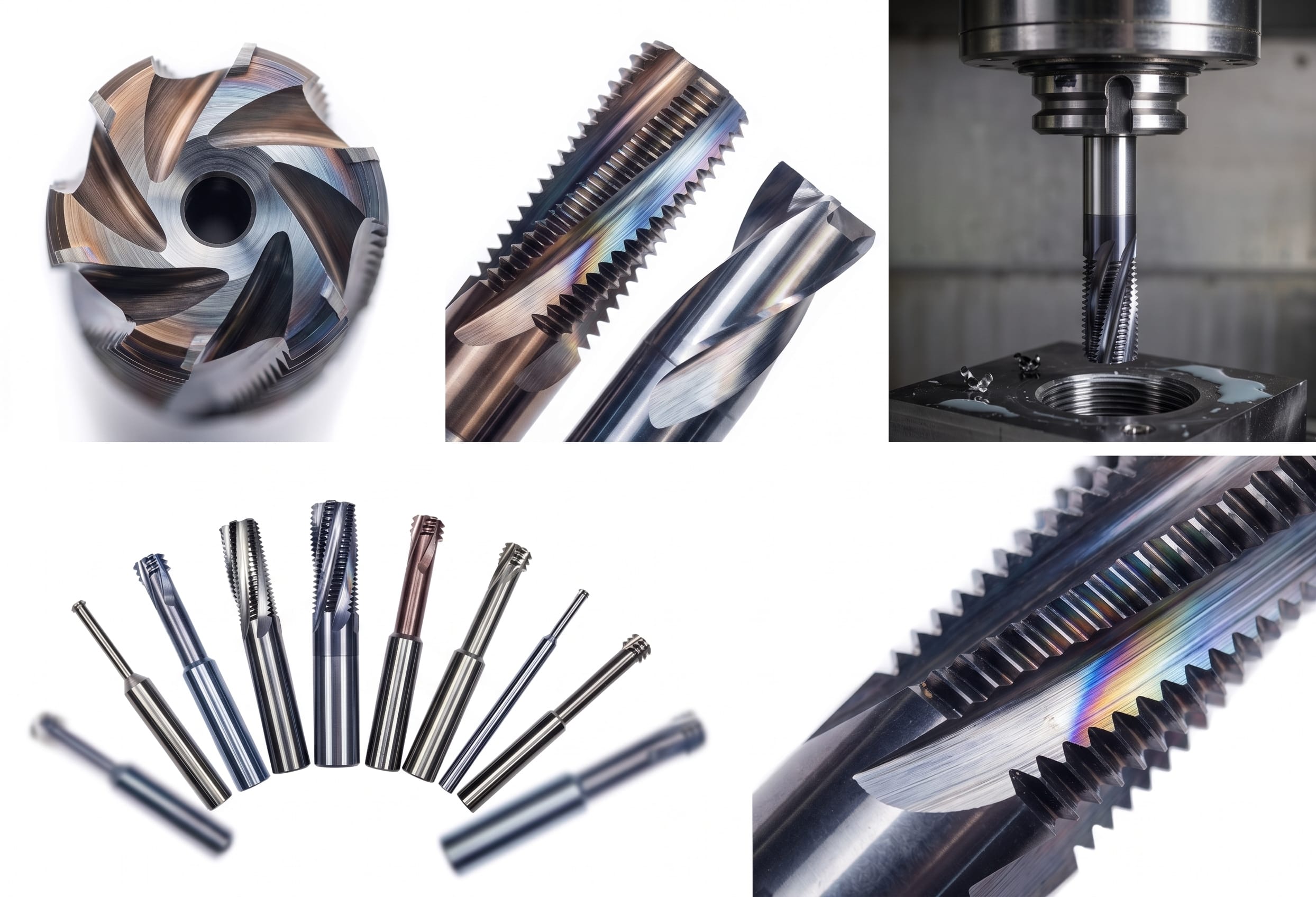 Монолитные твердосплавные резьбофрезы