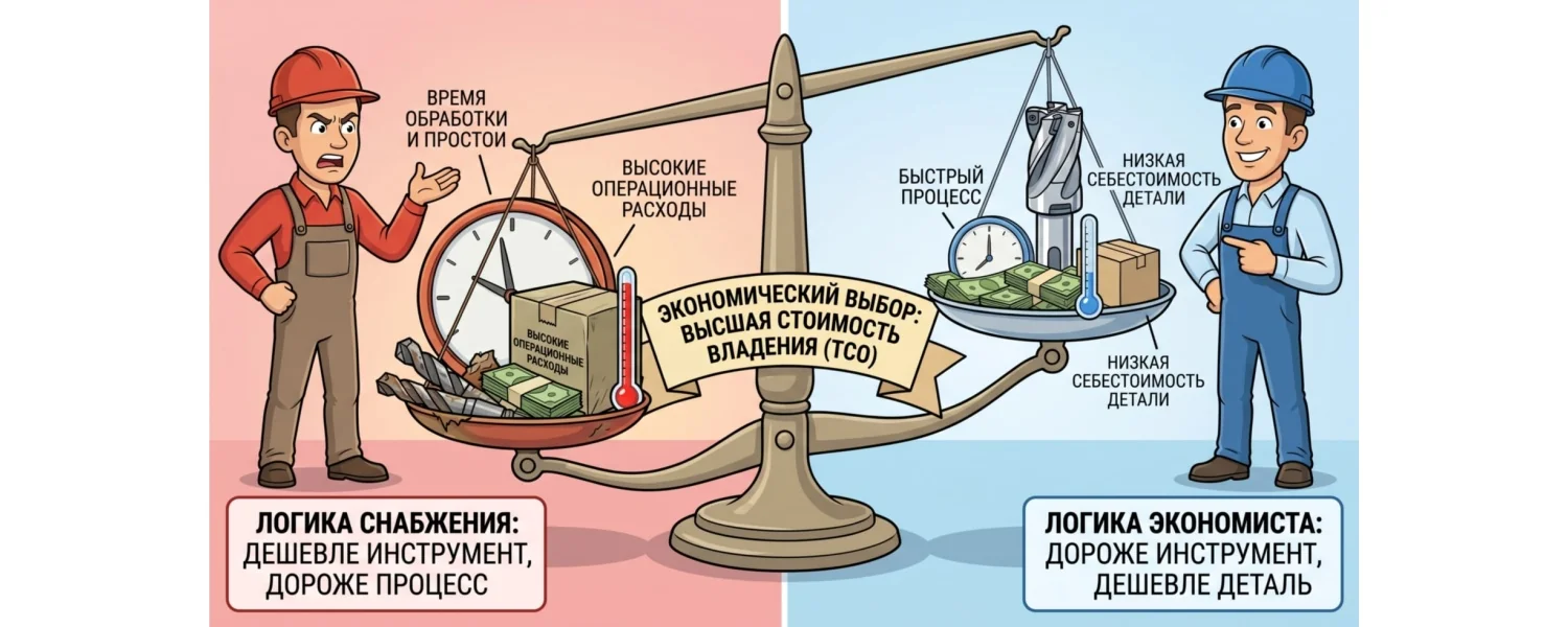 Экономический расчет: почему нестандартный инструмент может быть выгоднее универсального?