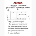 Сверло 180гр 5D